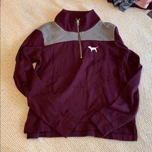 Victoria secret half zip